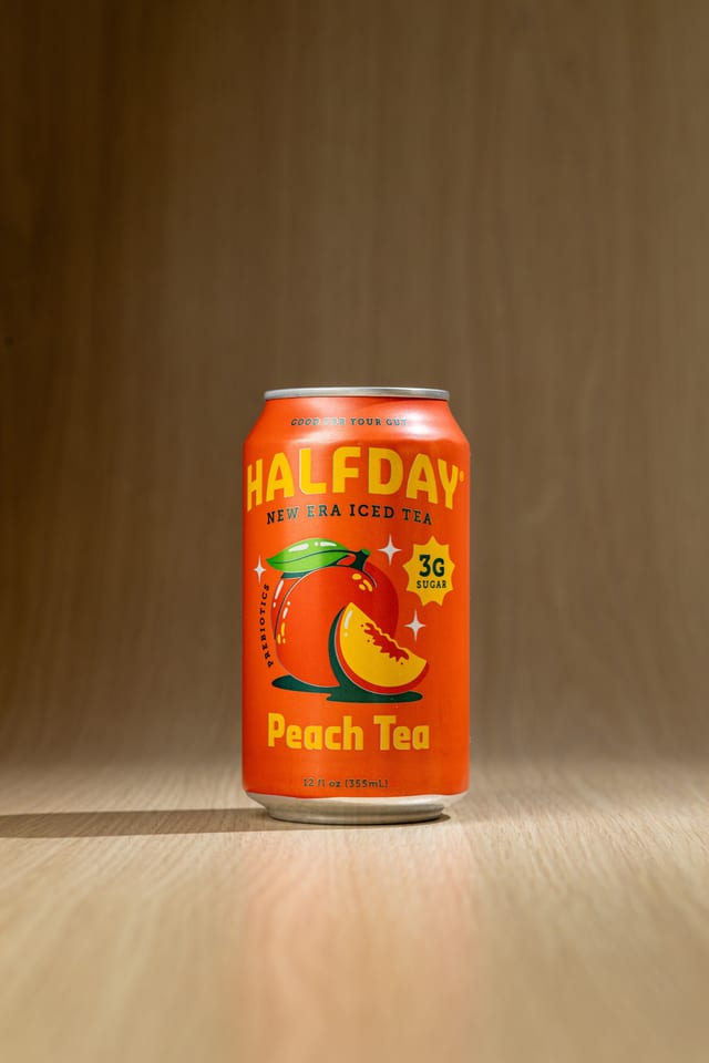 Half Day Peach Tea.